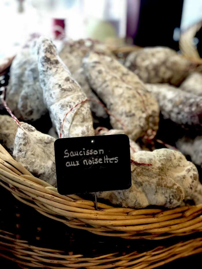 Saucisson aux Noisettes ･ Pièce