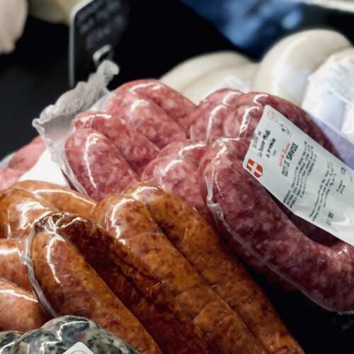 Diots - 4 saucisses pur porc - 400g