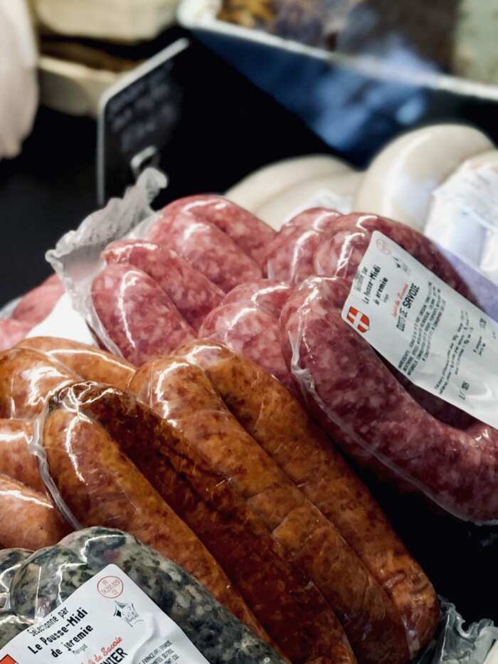 Diots - 4 saucisses pur porc - 400g