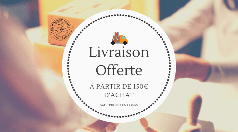 Livraison Offerte à partir de 150€