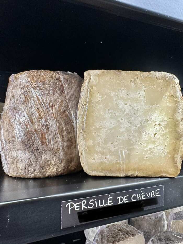 Persillé de Chèvre Fermier･1/2 Tommette de 450g･Pièce